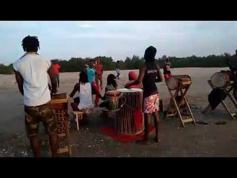 Afrodance Workshop am Strand - Kafountine, Senegal -Teil 1