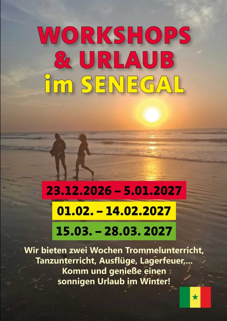 Flyer Urlaub im Senegal